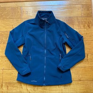 Eddie Bauer Blue Softshell Jacket